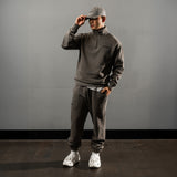 Fundamentals 1/4 Zip Sweatshirt - Faded Grey