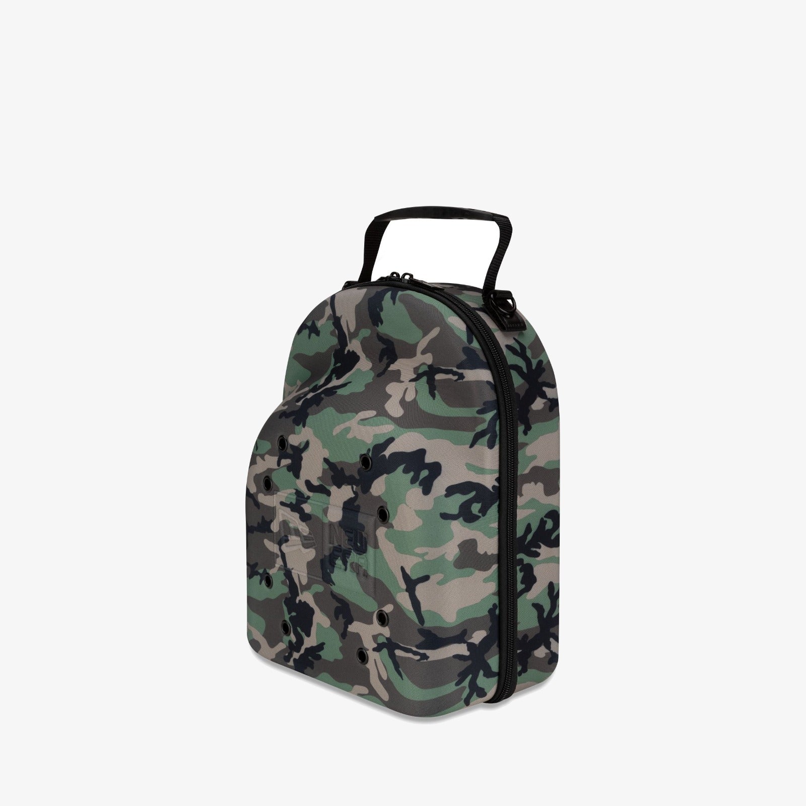 Cap Carrier 6 Pack - Woodland Camo - Three-quarter left