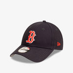 Boston Red Sox 9Forty Casual Strapback - Navy - Three-quarter left