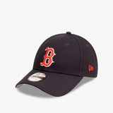 Boston Red Sox 9Forty Casual Strapback - Navy - Three-quarter left