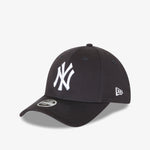 Women's New York Yankees 9Forty Casual Strapback - Navy - Three-quarter left