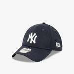 New York Yankees 39Thirty Stretch Fit - Navy - Three-quarter left