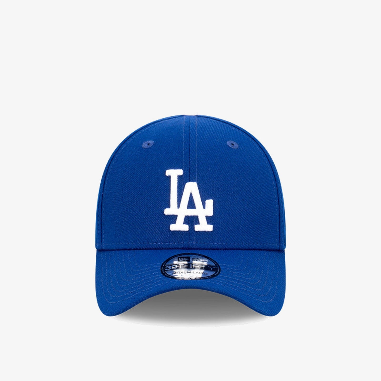 Los Angeles Dodgers 39Thirty Stretch Fit - White - Front