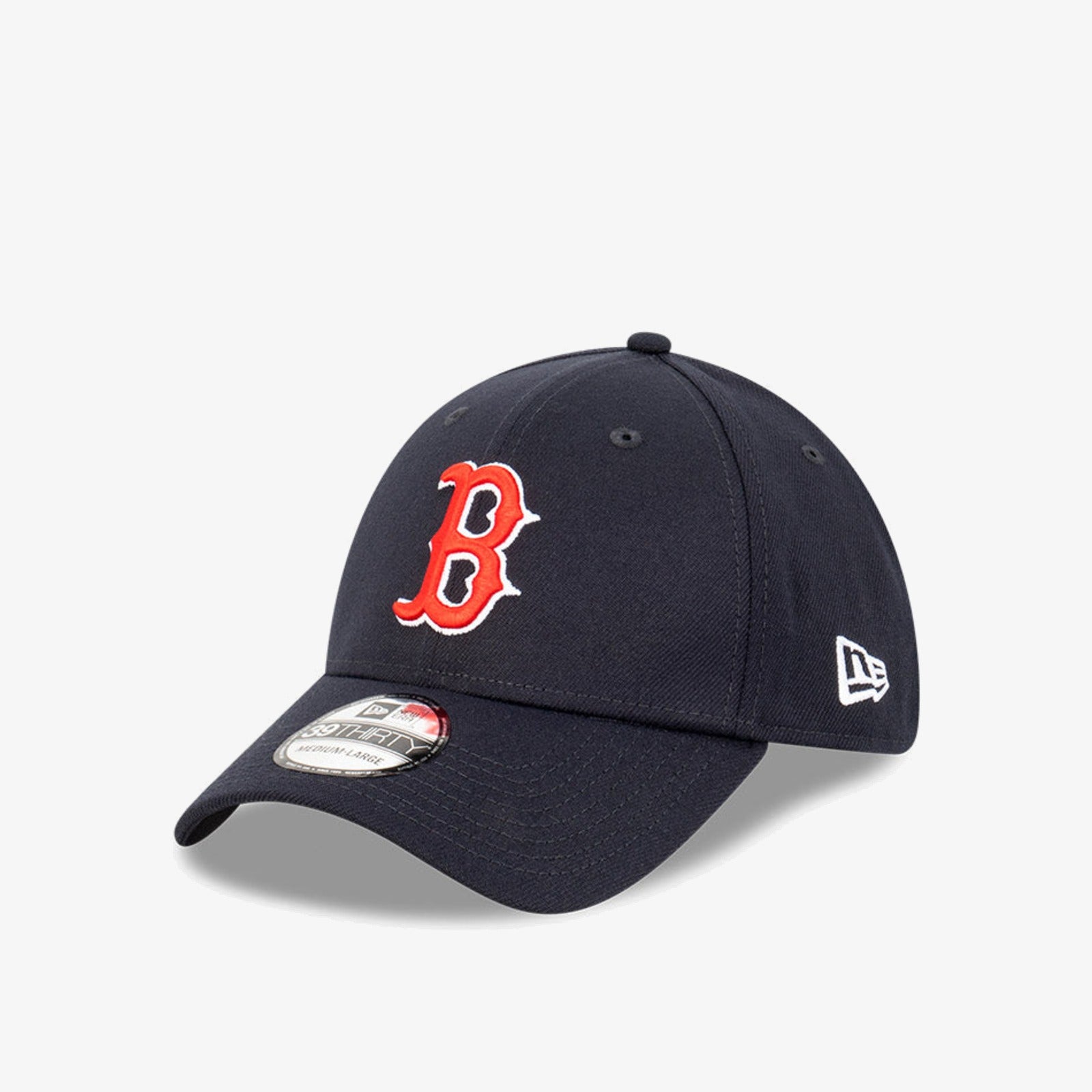 Boston Red Sox 39Thirty Stretch Fit - Navy - Three-quarter left