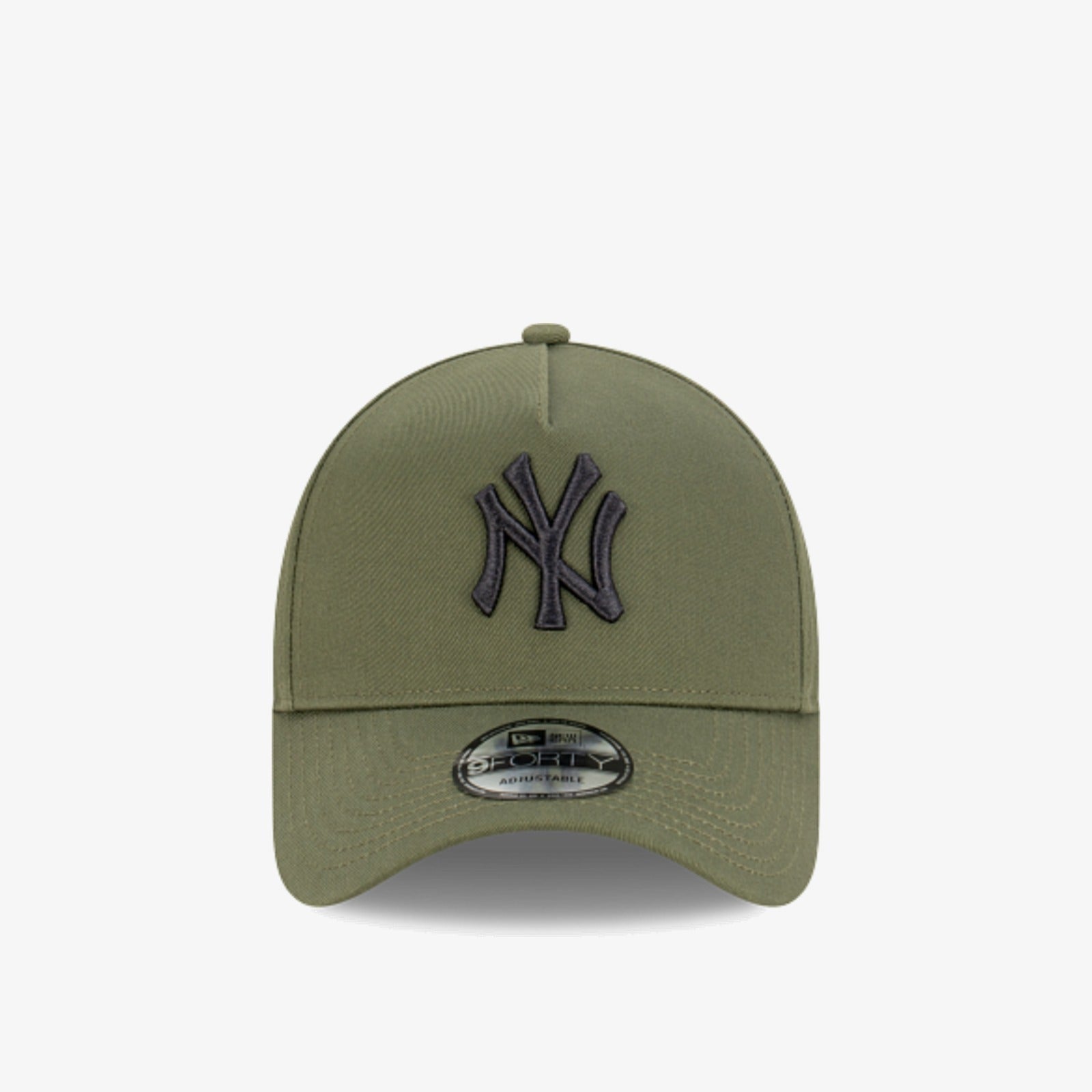 New York Yankees 9Forty A-Frame Snapback - Olive/Black - Front