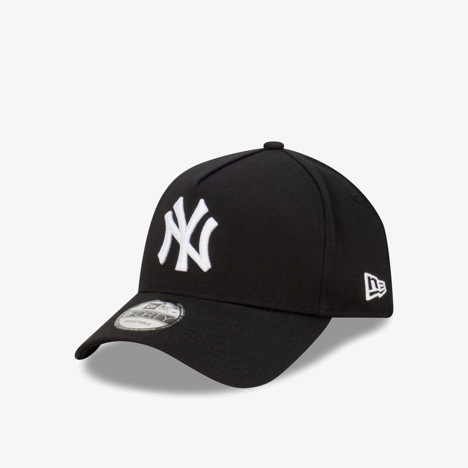 New York Yankees 9Forty A-Frame Snapback - Black - Three-quarter left