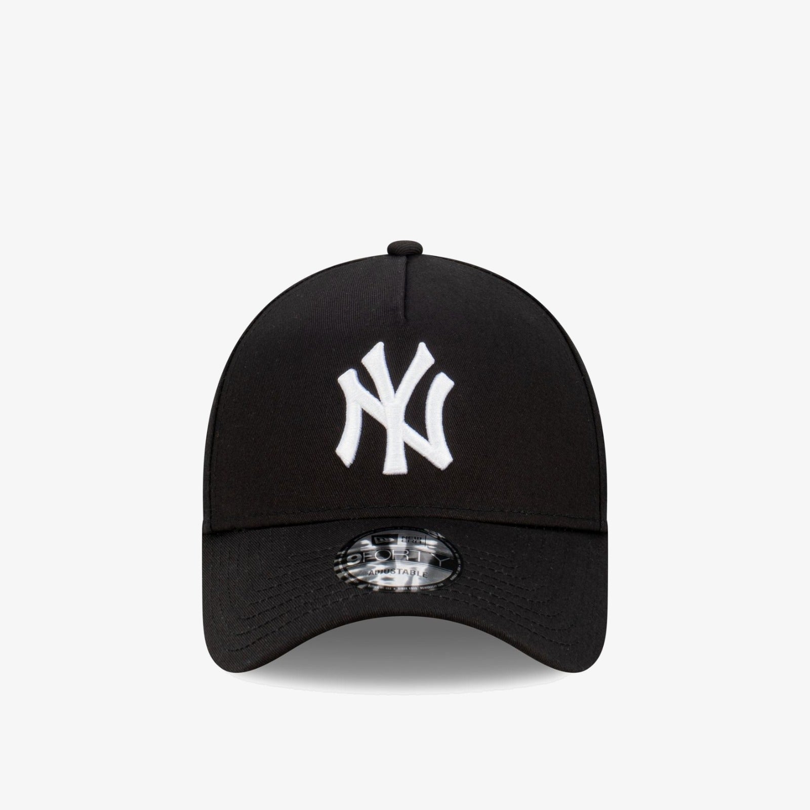 New York Yankees 9Forty A-Frame Snapback - Black - Front