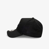 Los Angeles Lakers 9Forty A-Frame Snapback - Black on Black - Left side
