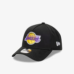 Los Angeles Lakers 9Forty A-Frame Snapback - Black - Three-quarter left