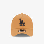 Los Angeles Dodgers 9Forty A-Frame Snapback - Wheat/Black - Front