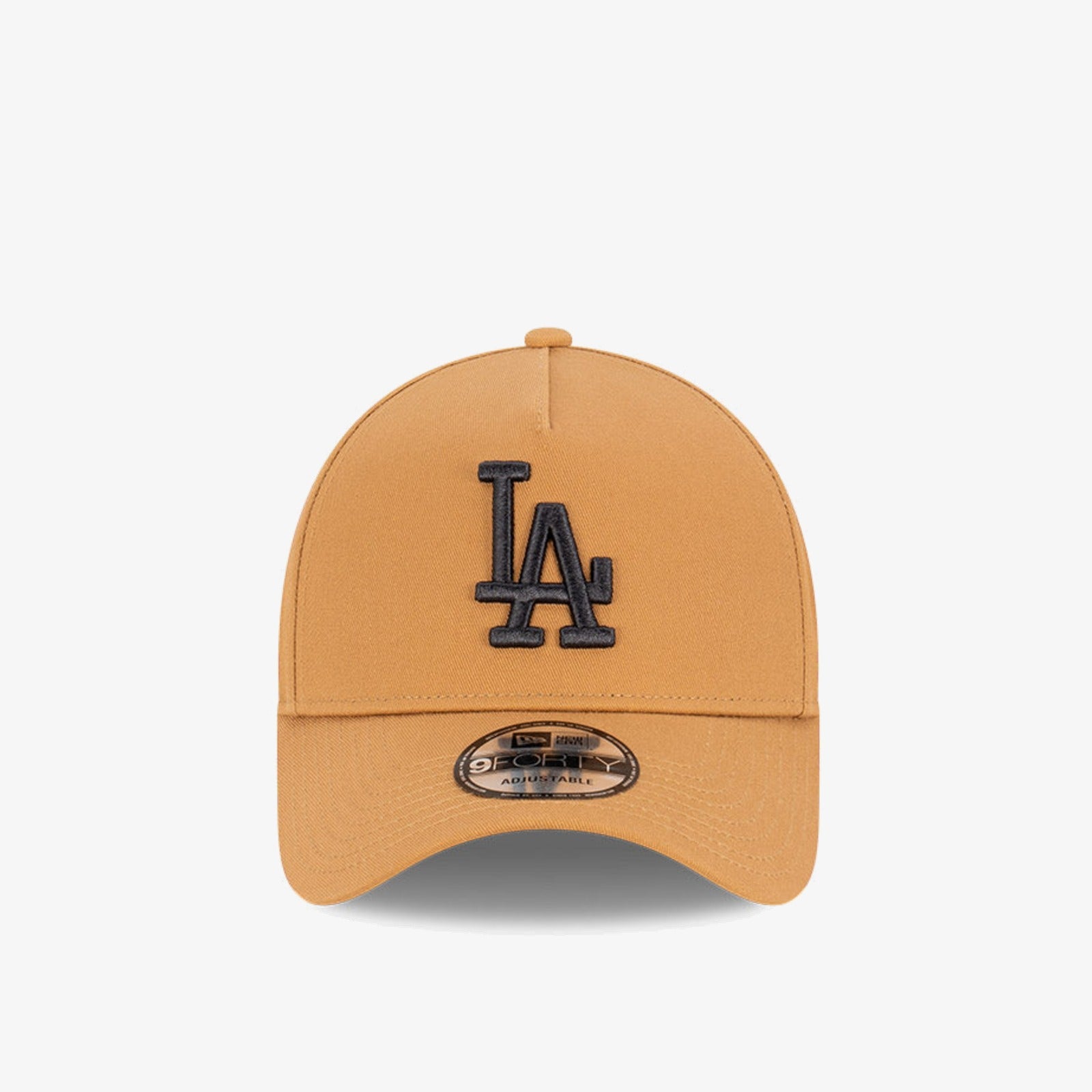 Los Angeles Dodgers 9Forty A-Frame Snapback - Wheat/Black - Front