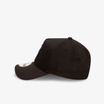 Los Angeles Dodgers 9Forty A-Frame Snapback - Black on Black - Left side