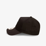 Los Angeles Dodgers 9Forty A-Frame Snapback - Black on Black - Left side