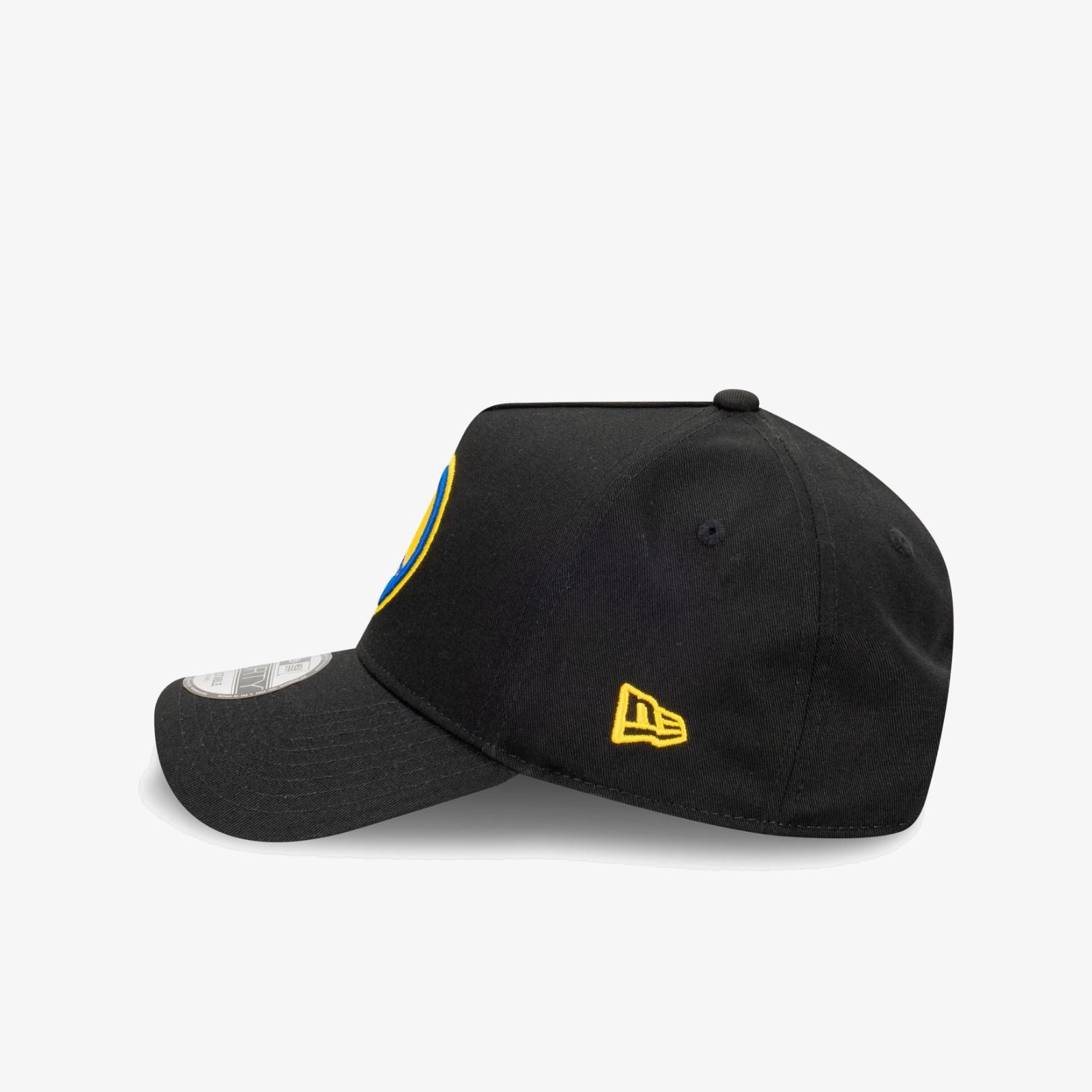 Golden State Warriors 9Forty A-Frame Snapback - Black - Left side