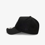 Chicago Bulls 9Forty A-Frame Snapback - Black on Black - Left side
