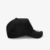Chicago Bulls 9Forty A-Frame Snapback - Black on Black - Right side