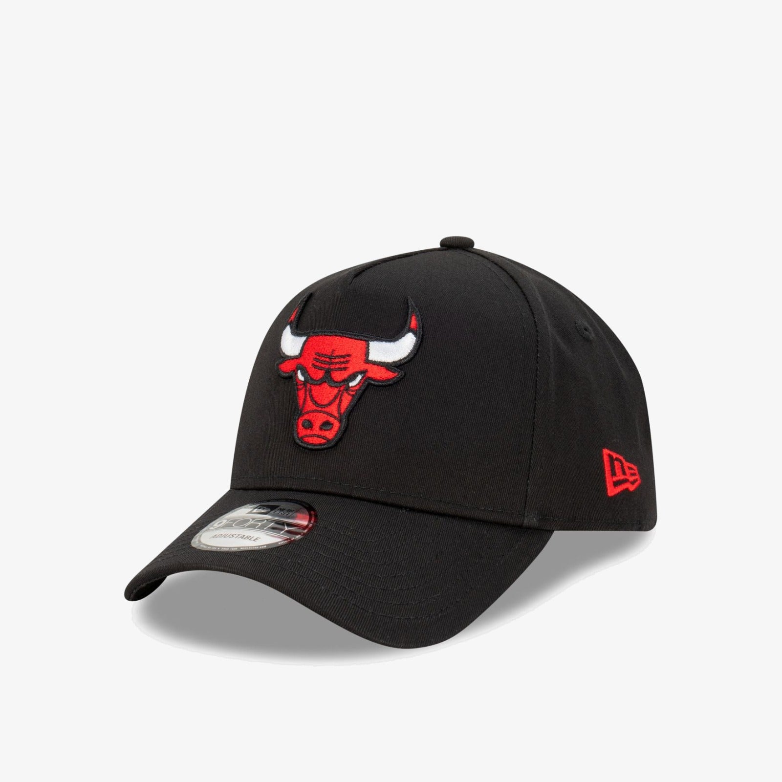Chicago Bulls 9Forty A-Frame Snapback - Black - Three-quarter left