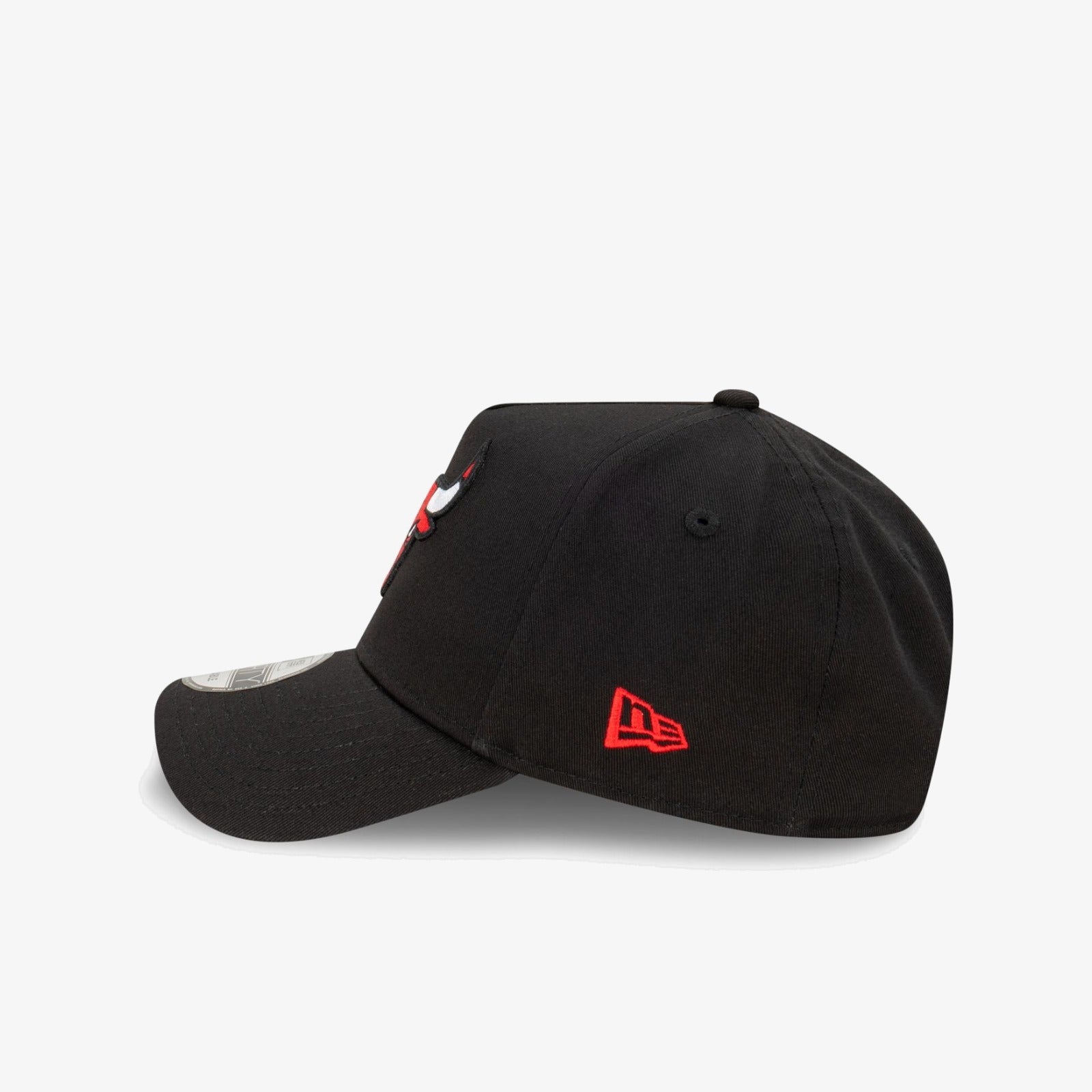 Chicago Bulls 9Forty A-Frame Snapback - Black - Left side