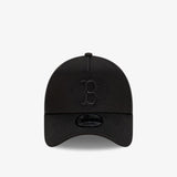 Boston Red Sox 9Forty A-Frame Snapback - Black on Black - Front
