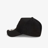 Boston Red Sox 9Forty A-Frame Snapback - Black on Black - Left side