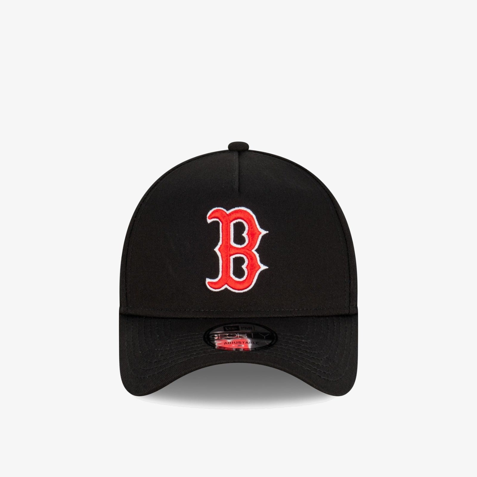 Boston Red Sox 9Forty A-Frame Snapback - Black - Front
