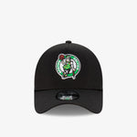 Boston Celtics 9Forty A-Frame Snapback - Black - Front