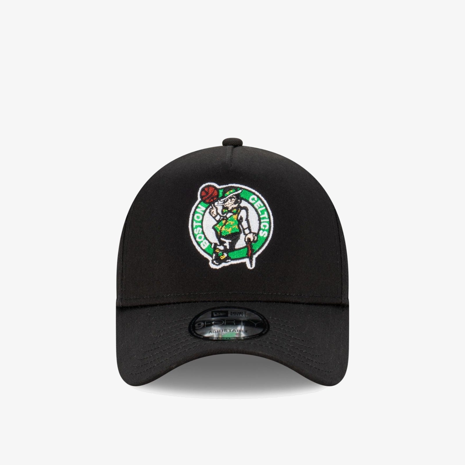 Boston Celtics 9Forty A-Frame Snapback - Black - Front