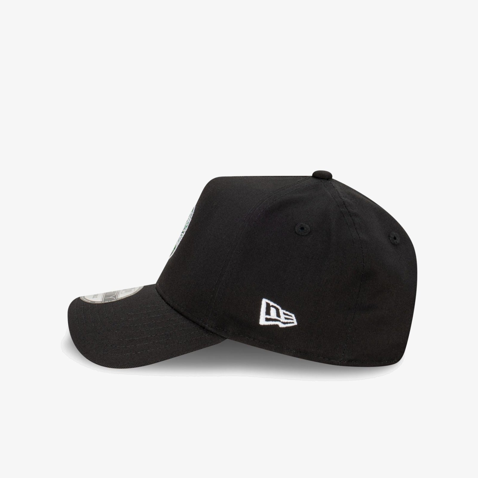 Boston Celtics 9Forty A-Frame Snapback - Black - Left side