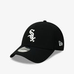 Chicago White Sox 9Forty Casual Strapback - Black/White - Three-quarter left