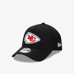 Kansas City Chiefs 9Forty Casual Strapback - Black - Three-quarter left
