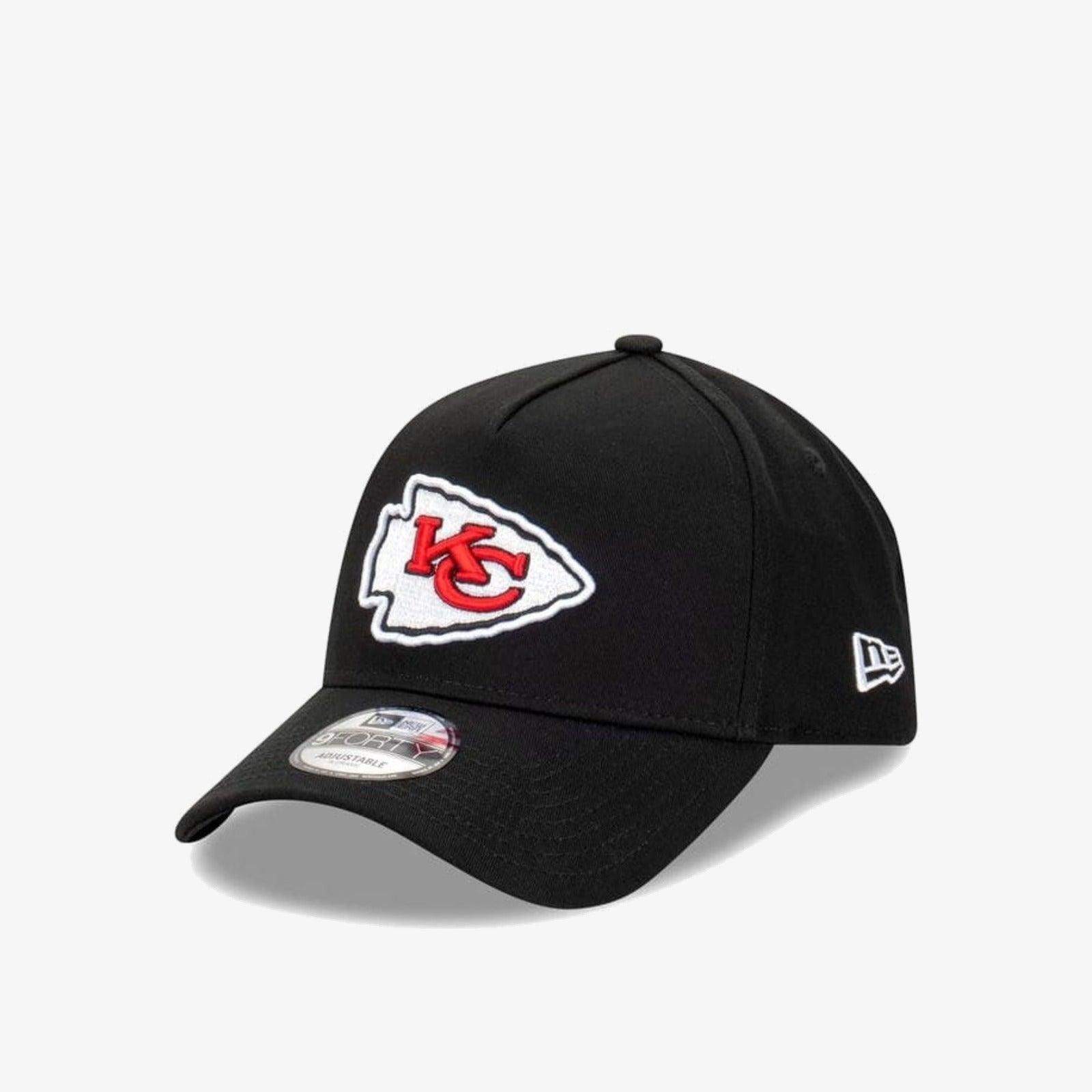 Kansas City Chiefs 9Forty Casual Strapback - Black - Three-quarter left