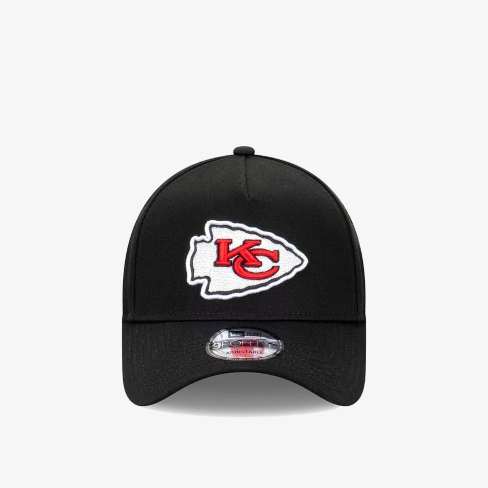 Kansas City Chiefs 9Forty Casual Strapback - Black - Front