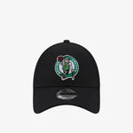 Boston Celtics 9Forty Casual Strapback - Black - Front