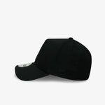 Boston Celtics 9Forty A-Frame Snapback - Black on Black - Left side