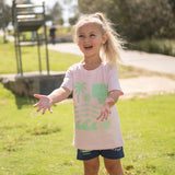 Mini Hoops Summer Club Kids T-Shirt - Pink