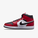 Air Jordan 1 Mid - 'Chicago Black Toe'