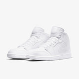 Air Jordan 1 Mid - 'Triple White'