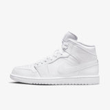 Air Jordan 1 Mid - 'Triple White'