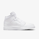 Air Jordan 1 Mid - 'Triple White'