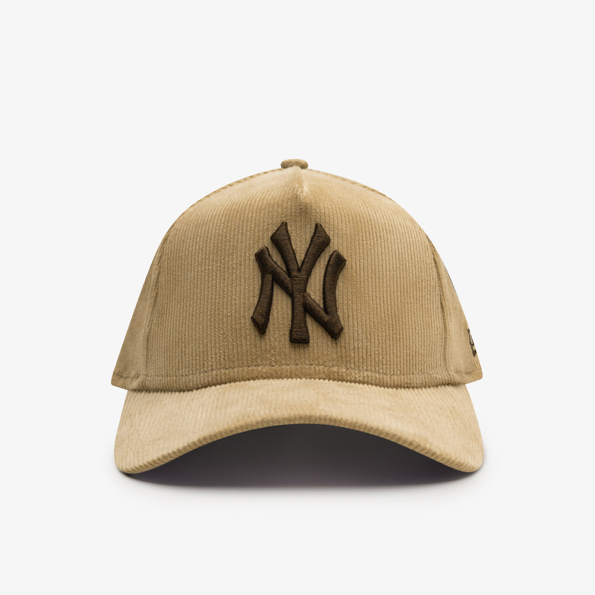New York 9Forty Camel Cord A-Frame Snapback - Beige