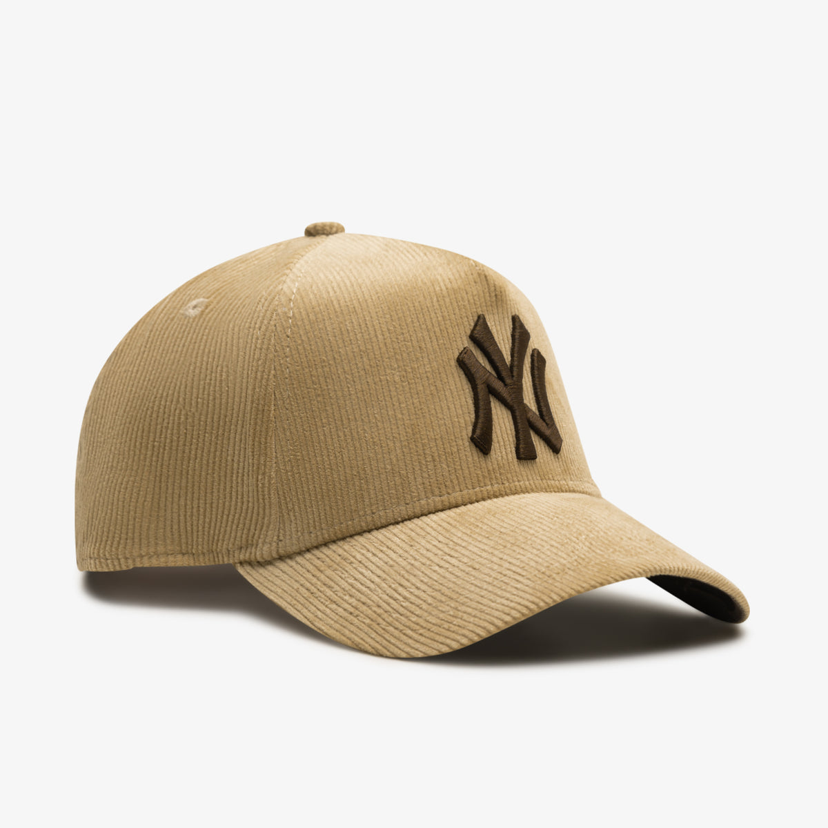 New York 9Forty Camel Cord A-Frame Snapback - Beige