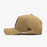 New York 9Forty Camel Cord A-Frame Snapback - Beige