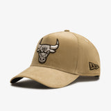 Chicago Bulls 9Forty Camel Cord A-Frame Snapback - Beige