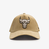 Chicago Bulls 9Forty Camel Cord A-Frame Snapback - Beige