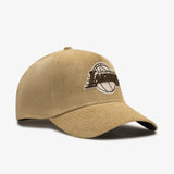 Los Angeles Lakers 9Forty Camel Cord A-Frame Snapback - Beige