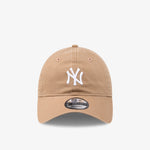 New York Yankees 9Twenty Midi Strapback - Khaki/White - Front
