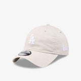 Los Angeles Dodgers 9Twenty Midi Strapback - Stone/White - Three-quarter left