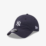 New York Yankees 9Twenty Midi Strapback - Navy/White - Three-quarter left