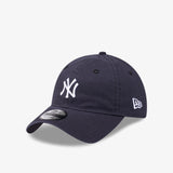 New York Yankees 9Twenty Midi Strapback - Navy/White - Three-quarter left