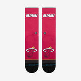 Miami Heat Statement Edition NBA Crew Socks - Red